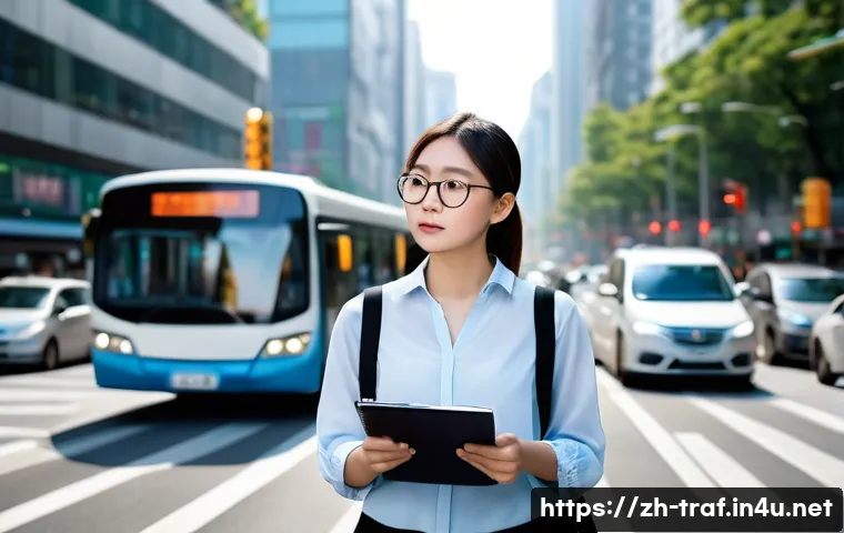 교통 관련 실습 준비 팁 - A young Chinese intern wearing a neat business casual outfit with a notebook and pen in hand, attent...