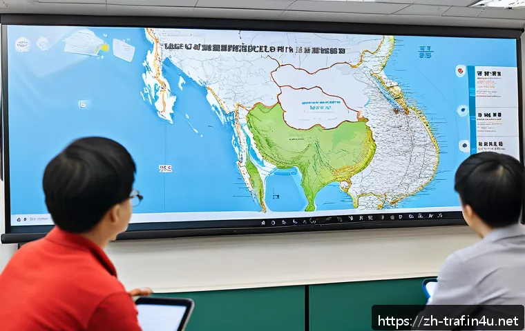 교통안전관리사 시험 난이도 분석 - A detailed, modern classroom setting focused on traffic safety management training for Chinese profe...