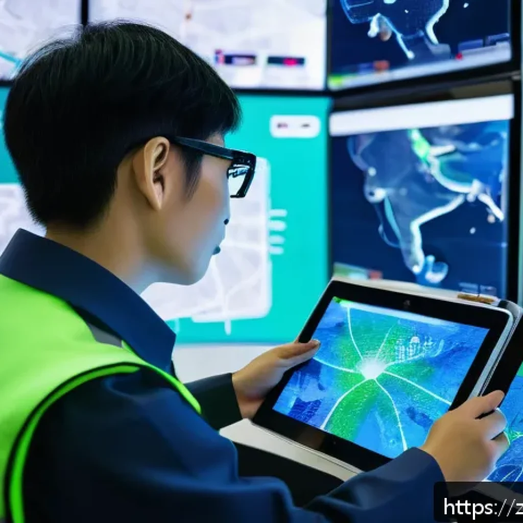 교통 직종 연봉 통계 - A futuristic urban traffic control center showcasing diverse professionals: a young male traffic big...
